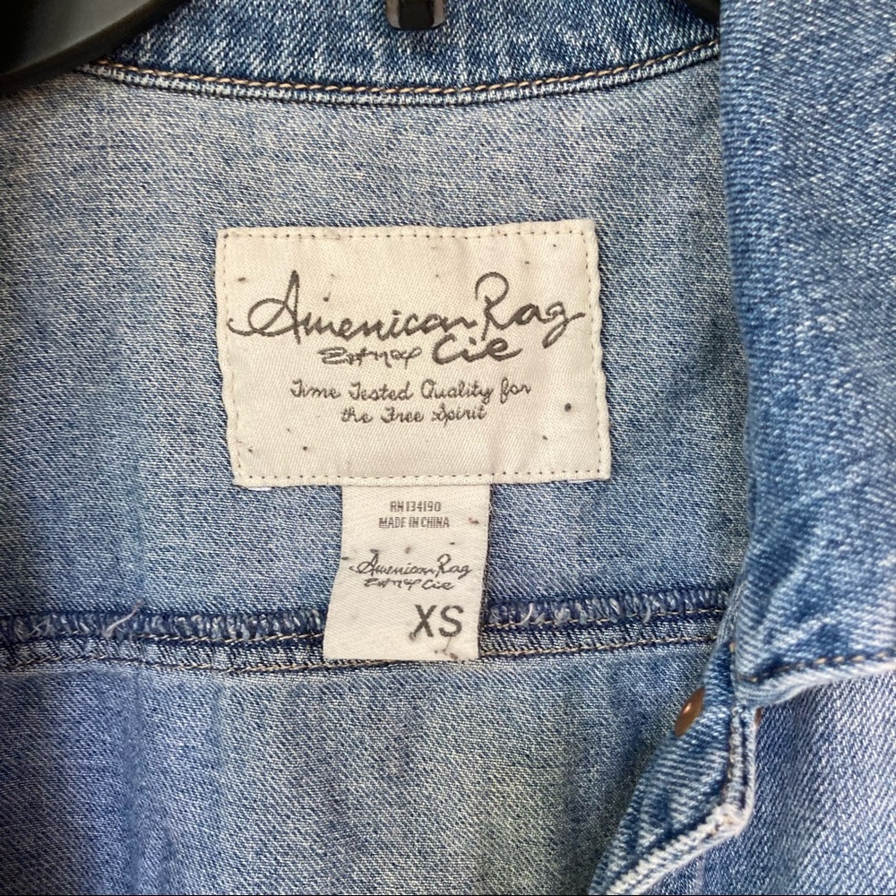 American Rag jean jacket - Picture 2 of 3
